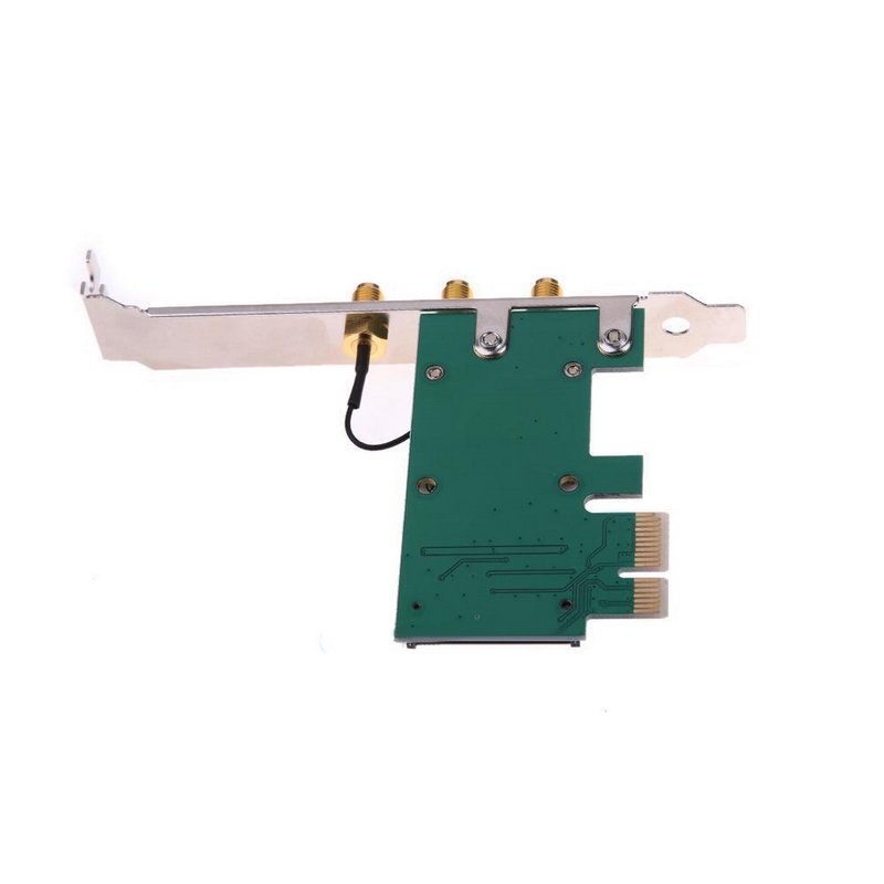 1 Bộ Chuyển Đổi Thẻ Wifi 450mbps Intel Pci-Expres + 3 Ăng Ten | BigBuy360 - bigbuy360.vn
