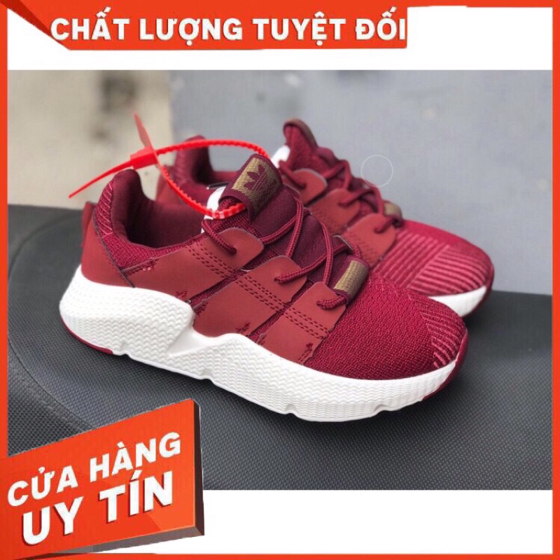 Giày thể thao Nam - Nữ cao cấp prophere màu đỏ mận cực chất xả hàng thanh lý freeship toàn quốc hàng đẹp