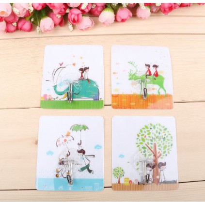 2-5 cái móc dán treo tường