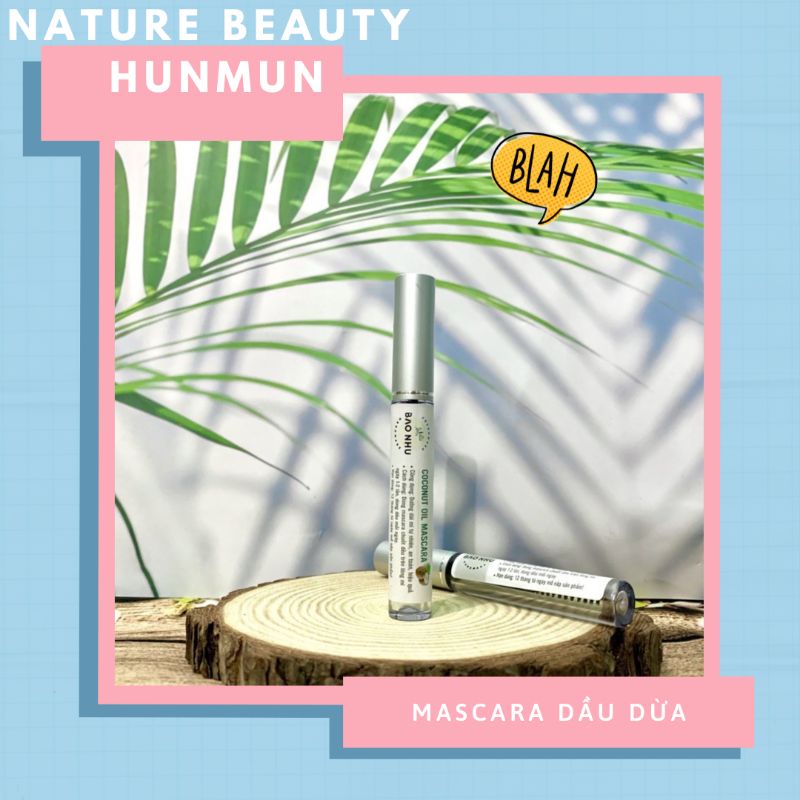 Mascara Dầu Dừa Dưỡng Mi Dài Tự Nhiên Handmade