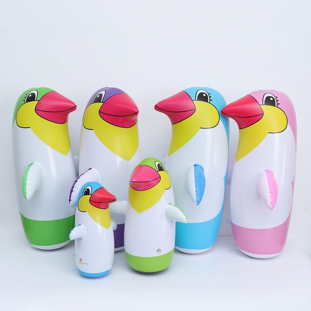 Bộ 2 Bể bơi Bơm Hơi Hình Chim Cánh Cụt Hoạt Hình 36cm / 45cm / 70cm