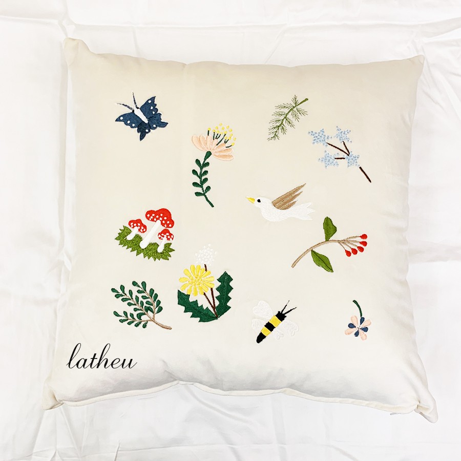 Gối tựa sofa trang trí (vỏ gối chưa kèm ruột) - Garden
