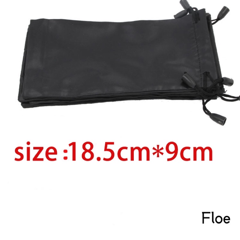 Túi đựng pin dự phòng, kính, điện thoại 18.5x9 cm màu đen