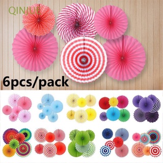 Set quạt trang trí có nhiều màu