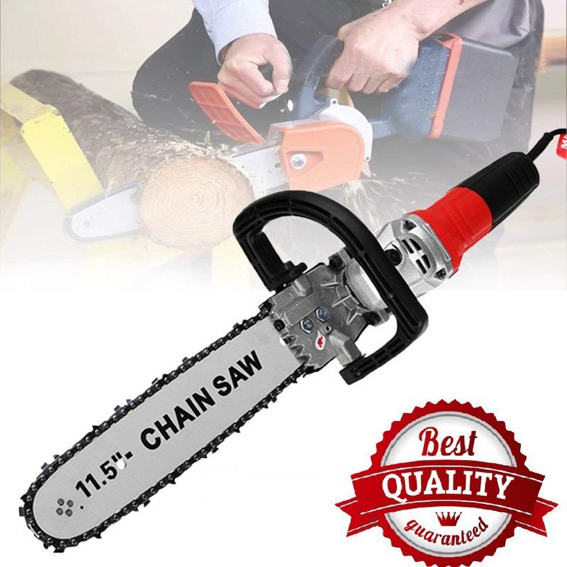 [Loại Tốt] Bộ Lam Cưa Xích Gắn Máy Mài CHAIN SAW - Có Bình Tra Dầu Tự Động Gắn Liền