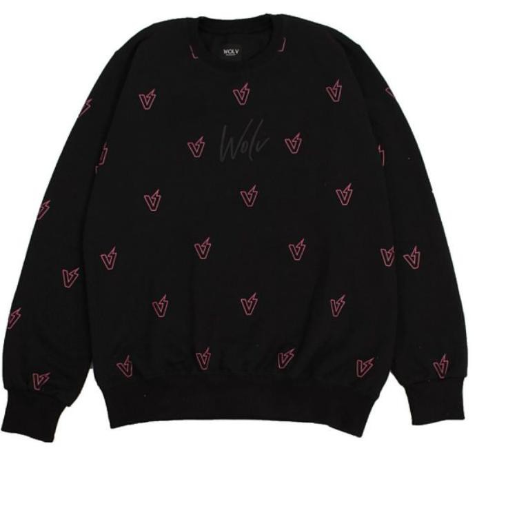 Áo Thun Tay Ngắn Cổ Tròn In Chữ This Is Crewneck Wolv | BigBuy360 - bigbuy360.vn