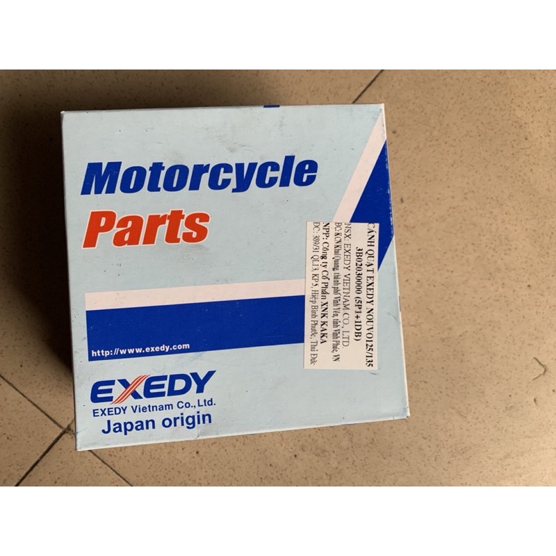 Cánh quạt nồi trước NOVO 4+5+6 zin hãng EXEDY yamaha mới