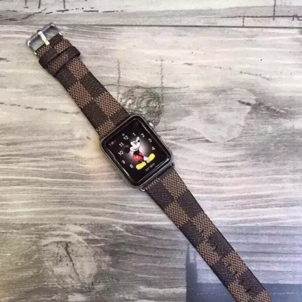 [GIÁ HỦY DIỆT] Dây Da LV Apple Watch Cao Cấp Sang Trọng - hana.case