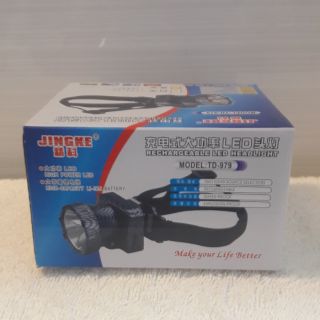Đèn pin sạc đội đầu/ đèn pin sạc đội đầu model: td-979