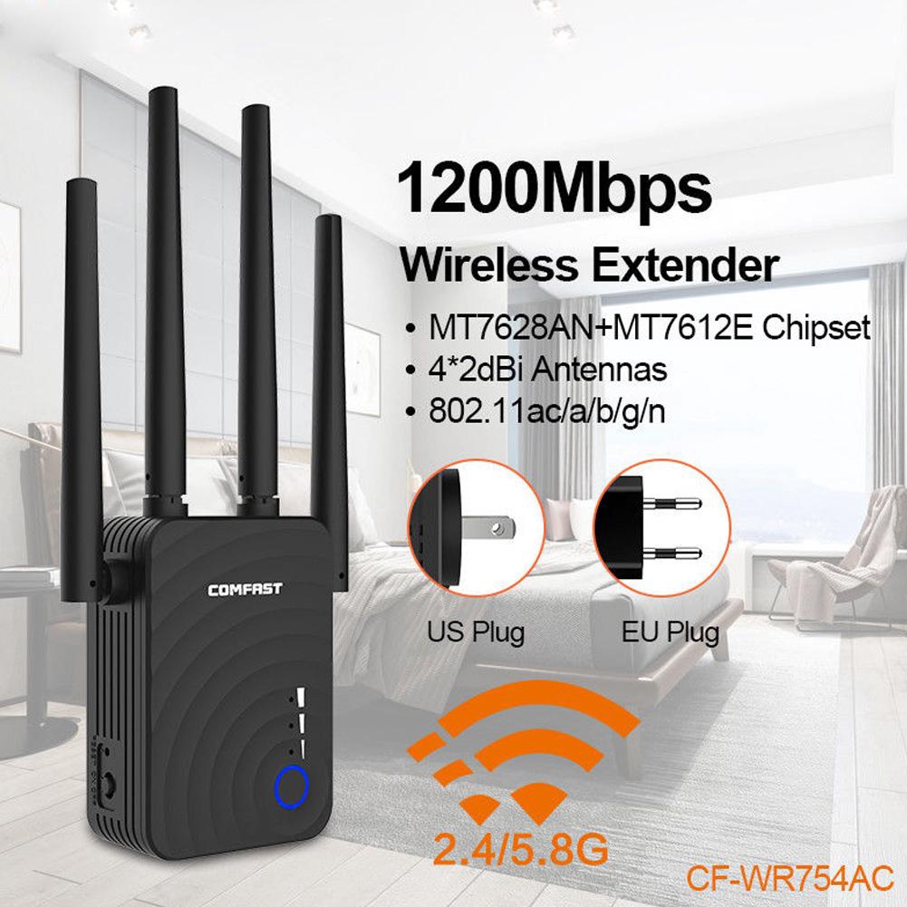 🌈NG COMFAST Dual Band 1200Mbps WiFi Repeater Mạng mở rộng phạm vi không dây | BigBuy360 - bigbuy360.vn