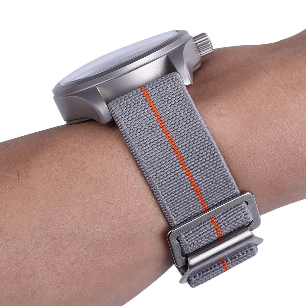 Dây Đeo Đồng Hồ Nylon Co Giãn 60 '' 20mm 22mm Phong Cách Quân Đội Pháp Thời Trang Cho Nam Và Nữ