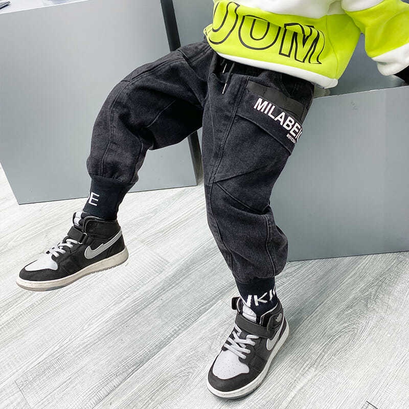 Quần Jean Dài In Hoạt Hình Thời Trang Mùa Thu Năm 2021 Cho Bé Trai