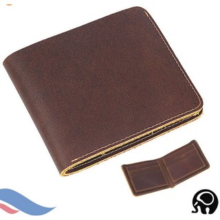 Ví Da Bò Sáp Nguyên Miếng Siêu Bền Hàng Quảng Châu Cao Cấp SF037