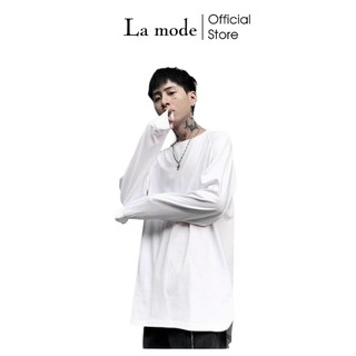 Áo Thun Trơn Dài Tay Xỏ Ngón Long Sleeve Tee Unisex - La mode