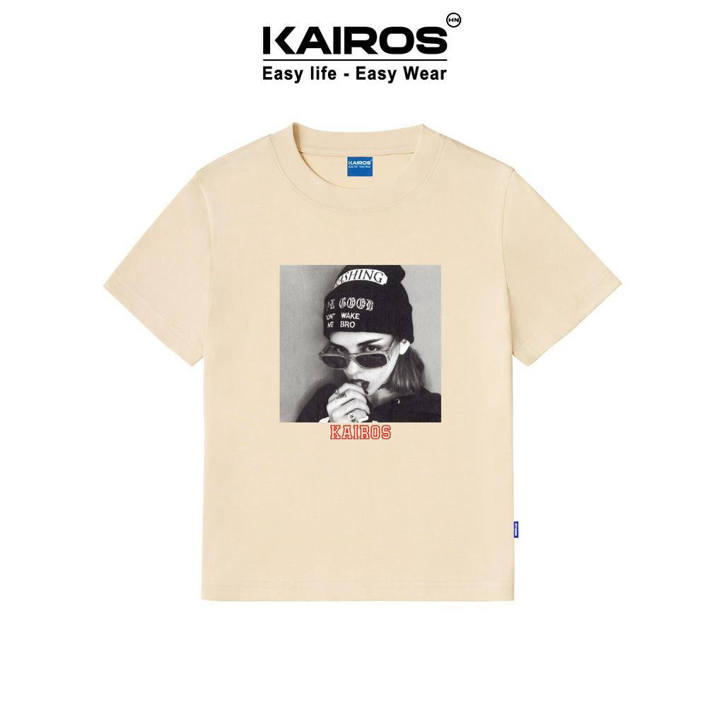 Áo thun baby tee Kairos local brand chất cotton 100% co dãn 2 chiều form fit ôm body tay ngắn mẫu cool girl