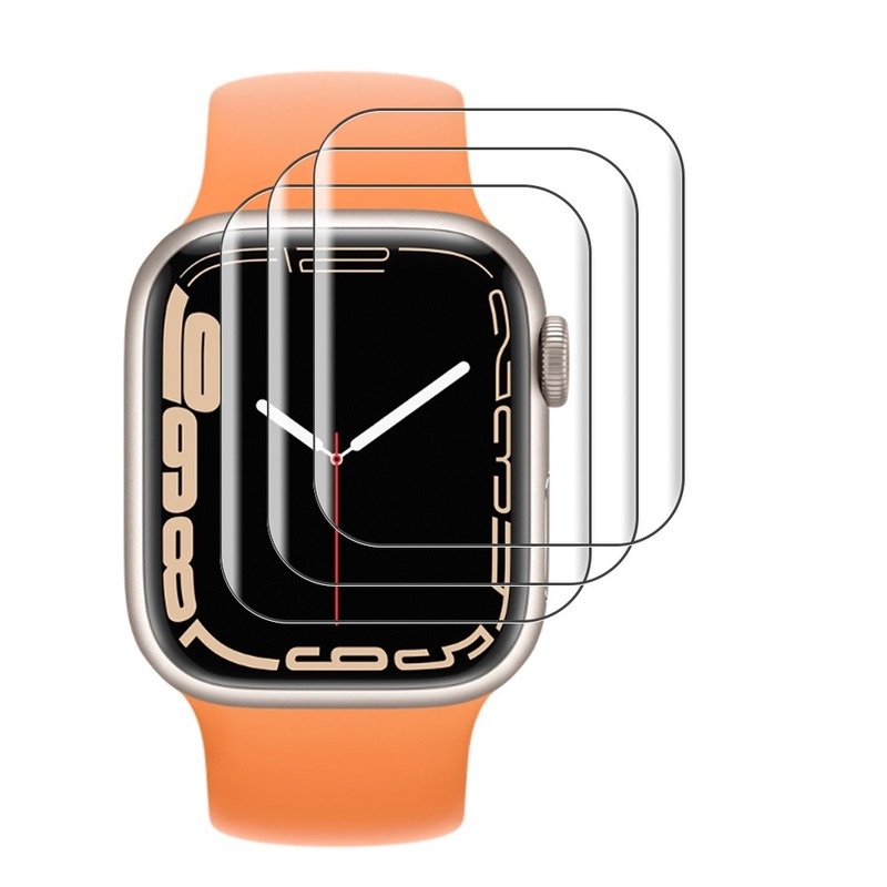 Kính Cường Lực Trong Suốt Bảo Vệ Màn Hình Đồng Hồ Thông Minh Apple Watch Ultra 8 7 6 SE 5 4 45MM 41MM 40MM 44MM 3 2 1 38MM 42MM