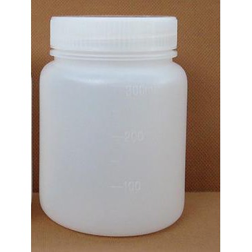 Chai nhựa LDPE 300ml chia vạch đựng hóa chất