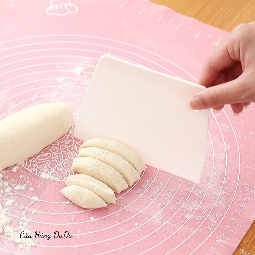 🌻 Miếng Nhựa Cắt Vét Bột Chà Láng Bột Mini Dùng Trong Làm Bánh NC5037 🌻