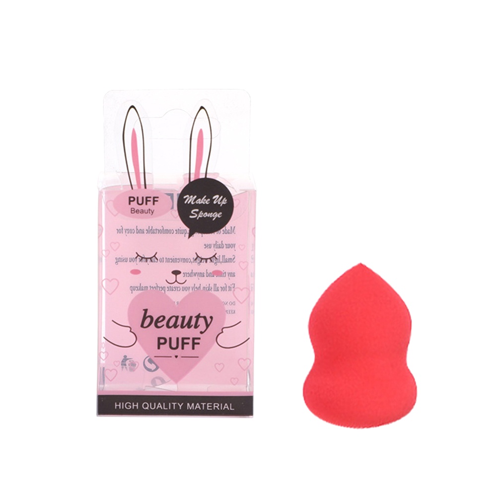 [Hàng mới về] Mút trang điểm hình quả trứng tán kem nền có hộp đựng tiện lợi