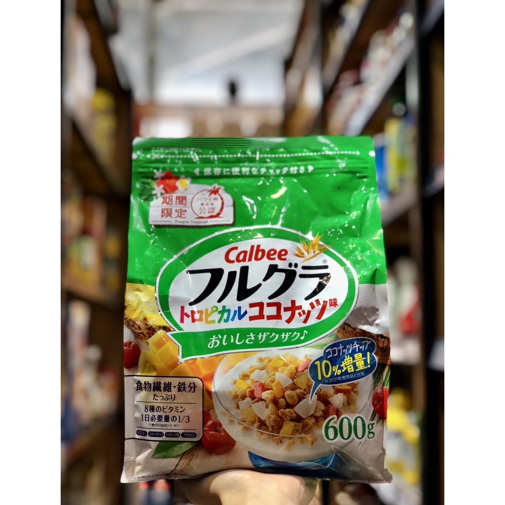 Ngũ Cốc Trái Cây Calbee Nhìều Vị 600G - 700G - 750G