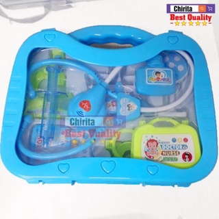 Bộ đồ chơi bác sĩ cho bé trai bé gái loại tốt - tập làm bác sỹ 10 món