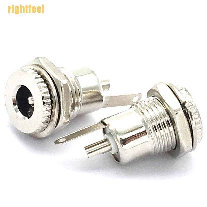 Bộ Jack Nguồn Dc 10 5.5x2.1mm Bằng Kim Loại Chuyên Dụng