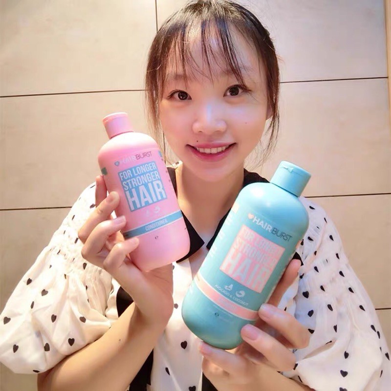 Combo gội xả HairBurst kích thích mọc tóc 350ml/lọ