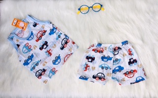 Combo 5b Cotton giấy ba lỗ cho bé