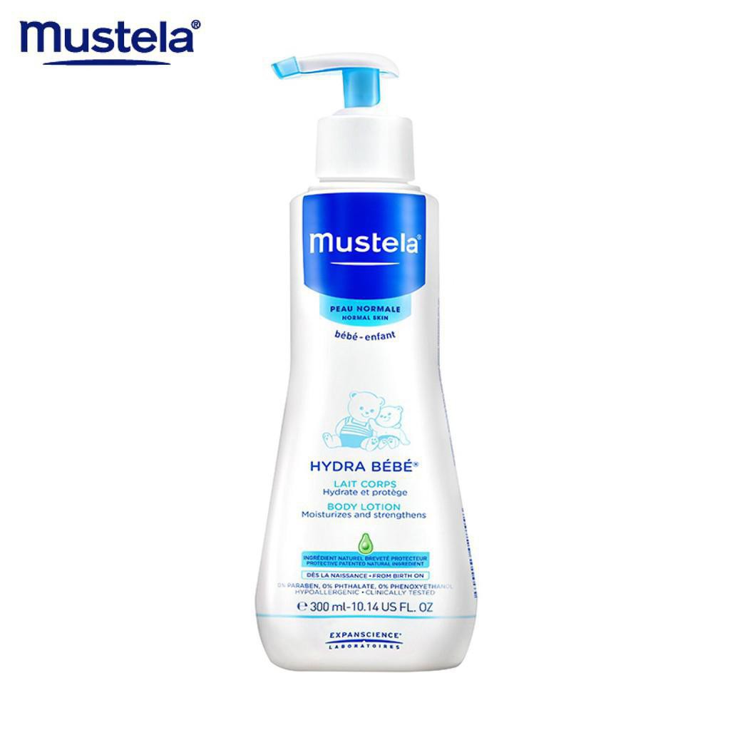 Lotion Dưỡng Thể Da Thường Mustela Hydra Bebe Body Lotion