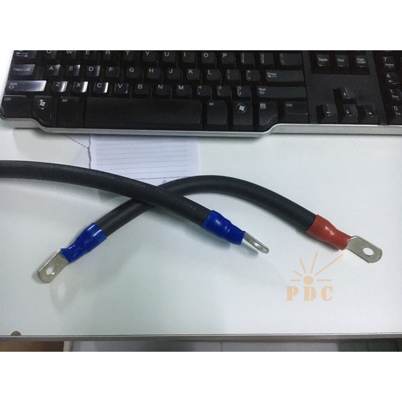 Cáp Nối Ắc Quy Tiêu Chuẩn M16 M25 M35 M50 Bấm Sẵn