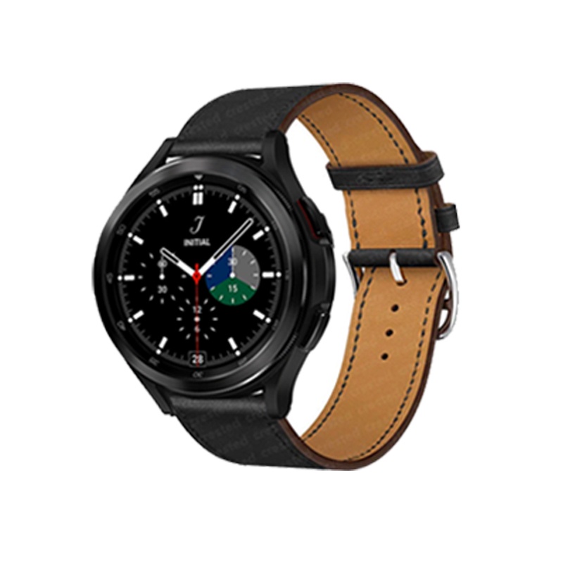 [Galaxy Watch 4] Dây da phối màu phong cách Samsung Galaxy Watch 4