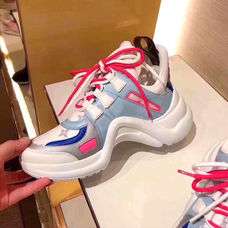 Giầy thể thao sneaker nữ đế cong