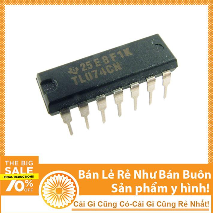 IC số TL074 DIP 14