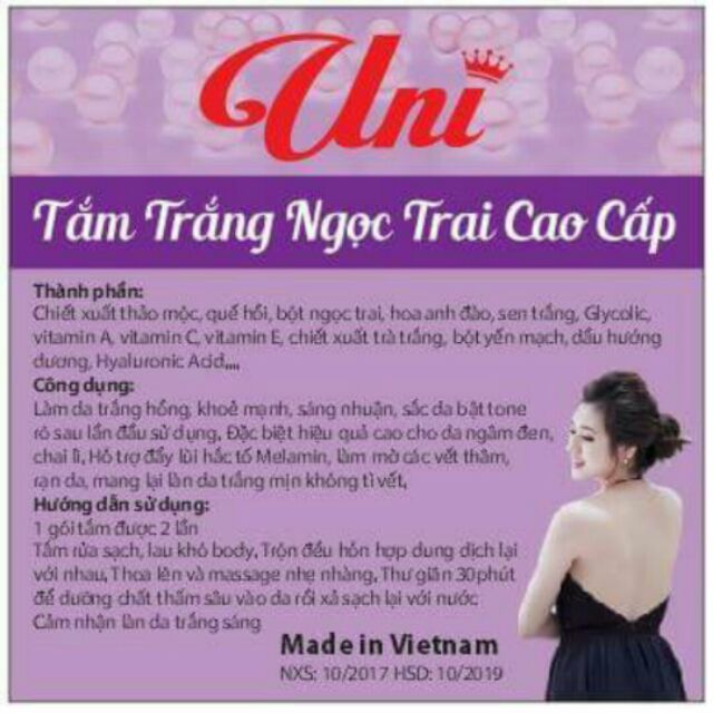 In tem nhãn  tắm trắng da body | BigBuy360 - bigbuy360.vn