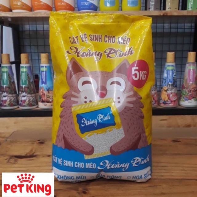 [GIÁ RẺ ]Cát THƠM Hoàng Đình 5Kg cho Mèo yêu🐱