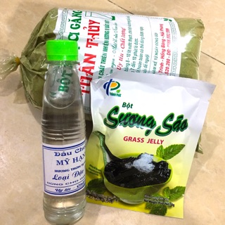 COMBO 3 MÓN LÀM THẠCH GĂNG SƯƠNG SÁO GIẢI KHÁT NGÀY HÈ