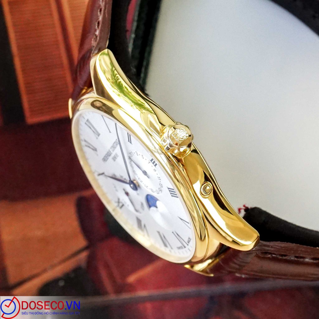 Đồng hồ nam Frederique constant moonphase FC-260WR5B5