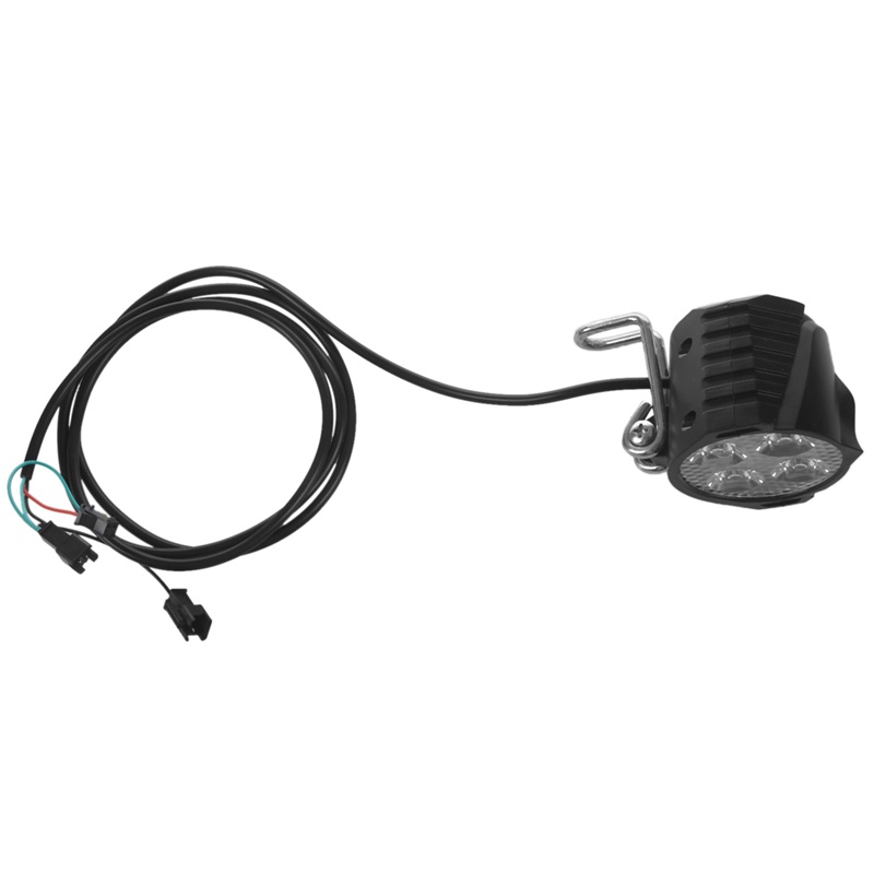 Đèn pha LED 12V 24V 36V 48V 60V 72V kèm còi chất lượng cho xe đạp