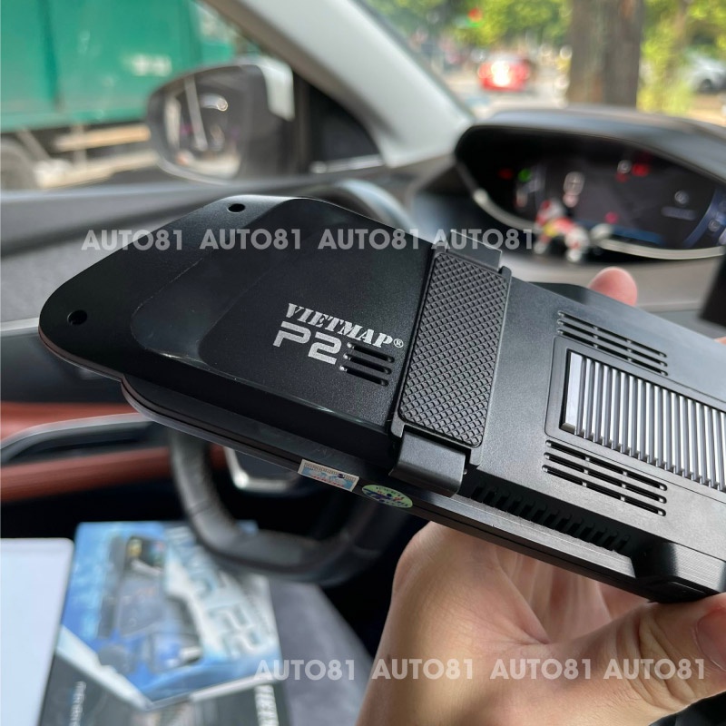 Camera hành trình gắn gương Vietmap iDVR P2, ghi hình trước sau,có cảnh báo, định vị trực tuyến, tặng kèm thẻ nhớ 32G
