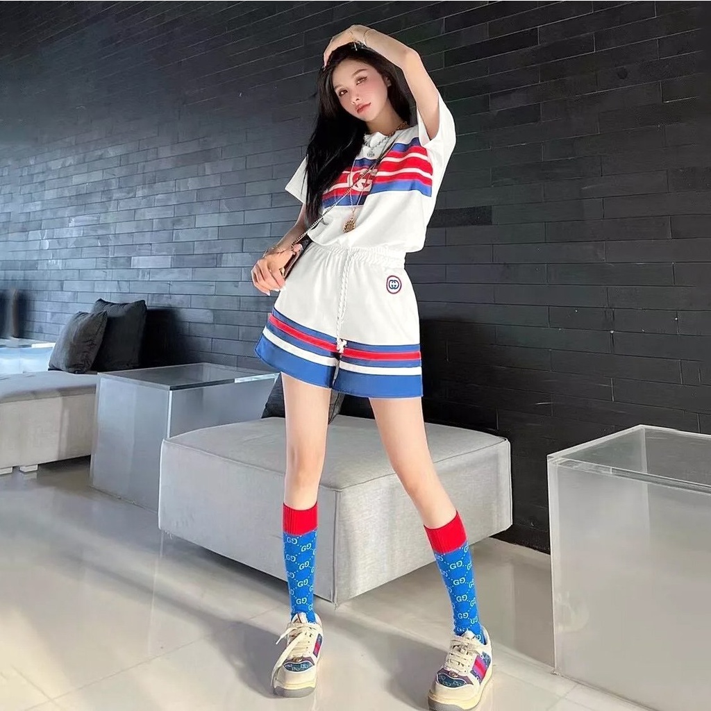 Set Quần Đùi GUC.CI Hàng Xuất Xịn, Chất Vải Mềm Mịn.