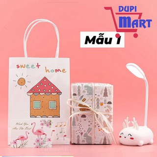 [Siêu Dễ Thương] Đèn học để bàn mini hình thú ngỗ nghĩnh dễ thương -  đèn led mini để bàn tích điện tiện lợi
