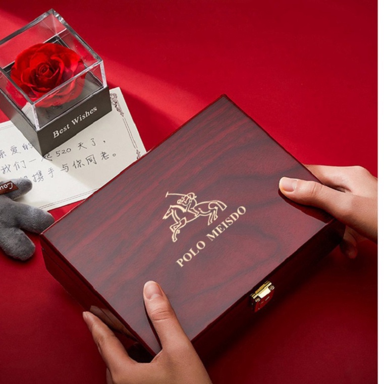 Set Ví Thắt Lưng Nam Combo Dây Lưng Nam Ví Da Nam Cao Cấp Hiệu POLO MEISDO Full Hộp Làm Quà Biếu Tặng Sinh Nhật -ND