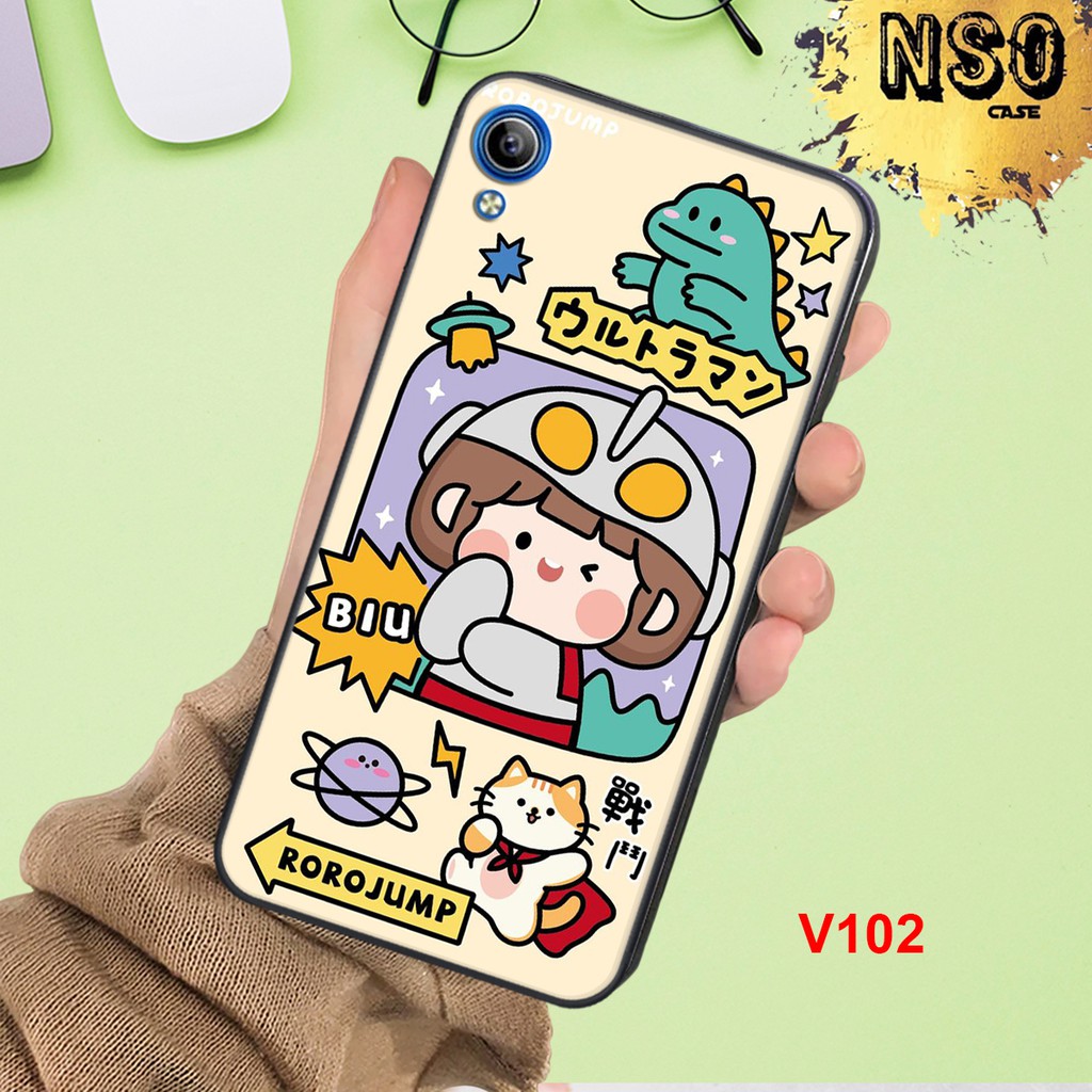 HÀNG HOT   Ốp Vivo Y91(1814) - Vivo Y91c(1820) - Vivo Y93 in hình nhân vật hoạt hình RORO JUMP Siêu Cute