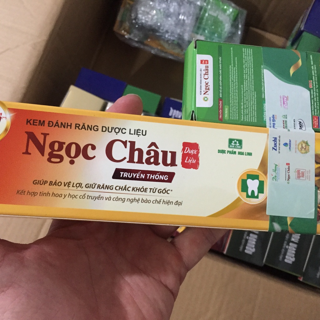 Kem đánh răng dược liệu Ngọc Châu 170G