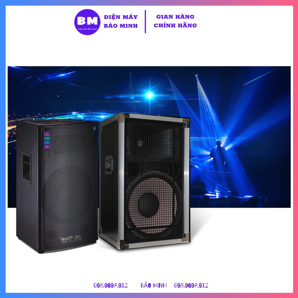 Phân tần 2 đường tiếng JBL 612 cao cấp - Phân tần 2 way gồm 1 Bass 1 Treble công suất 350w
