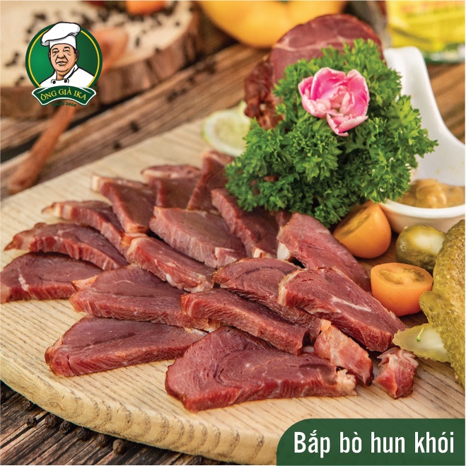 Bắp bò hun khói Ông già IKA 200g