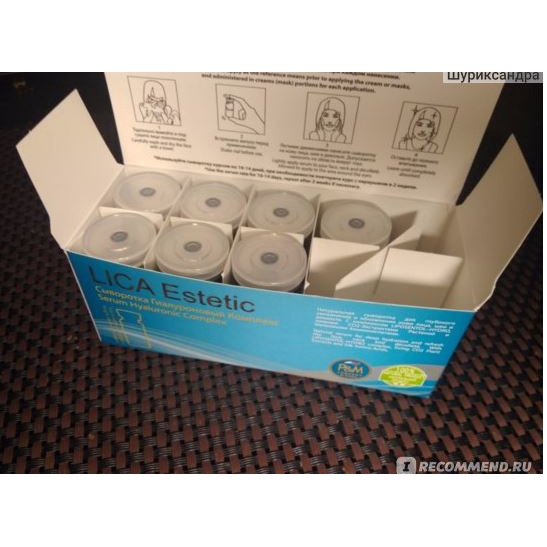 (ECO ORGANIC)Serum hyaluronic LICA ESTETIC cấp ẩm,căng bóng da,chống thâm sạm sỉn màu,mịn nếp nhăn,lão hóa da | BigBuy360 - bigbuy360.vn