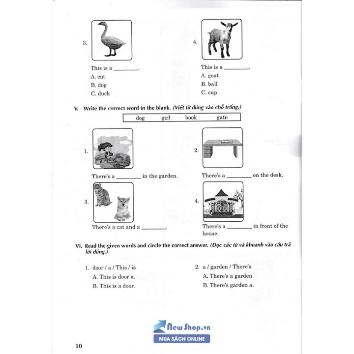 Sách - Vở Ôn Tập Hè Tiếng Anh 1 - Theo Chương Trình Giáo Dục Phổ Thông Mới