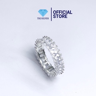 Nhẫn đôi bạc ta full đá hàng cao cấp sang trọng
