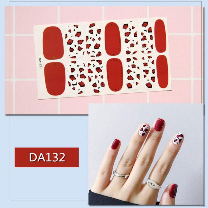 Sticker 3D 10 kiểu dáng dùng trang trí móng tay